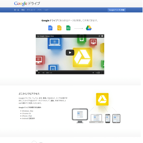 Googleドライブ